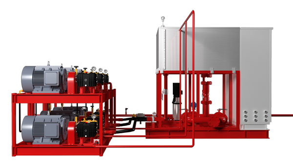 高壓細水霧閉式系統